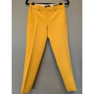 Mustard Banana Republic Cropped Dress Pant